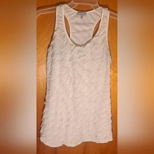 Charlotte Russe White Tank Size M